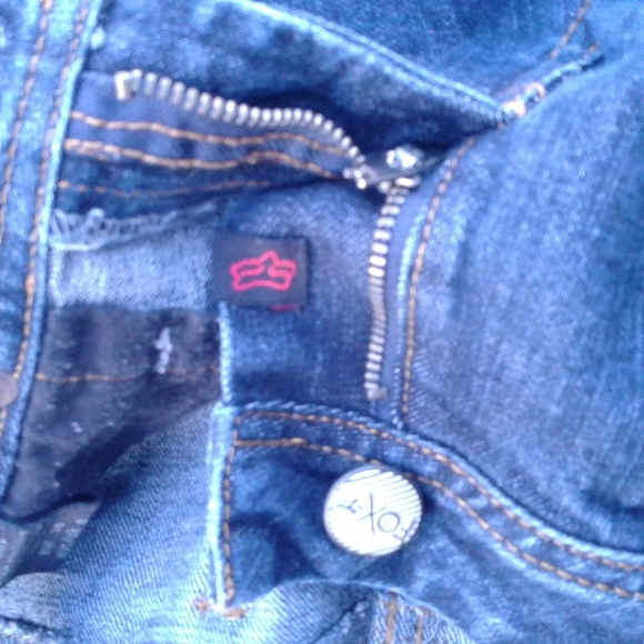 Women's denim jeans brand is Fox size 3 big Bell great condition - Picture 13 of 13